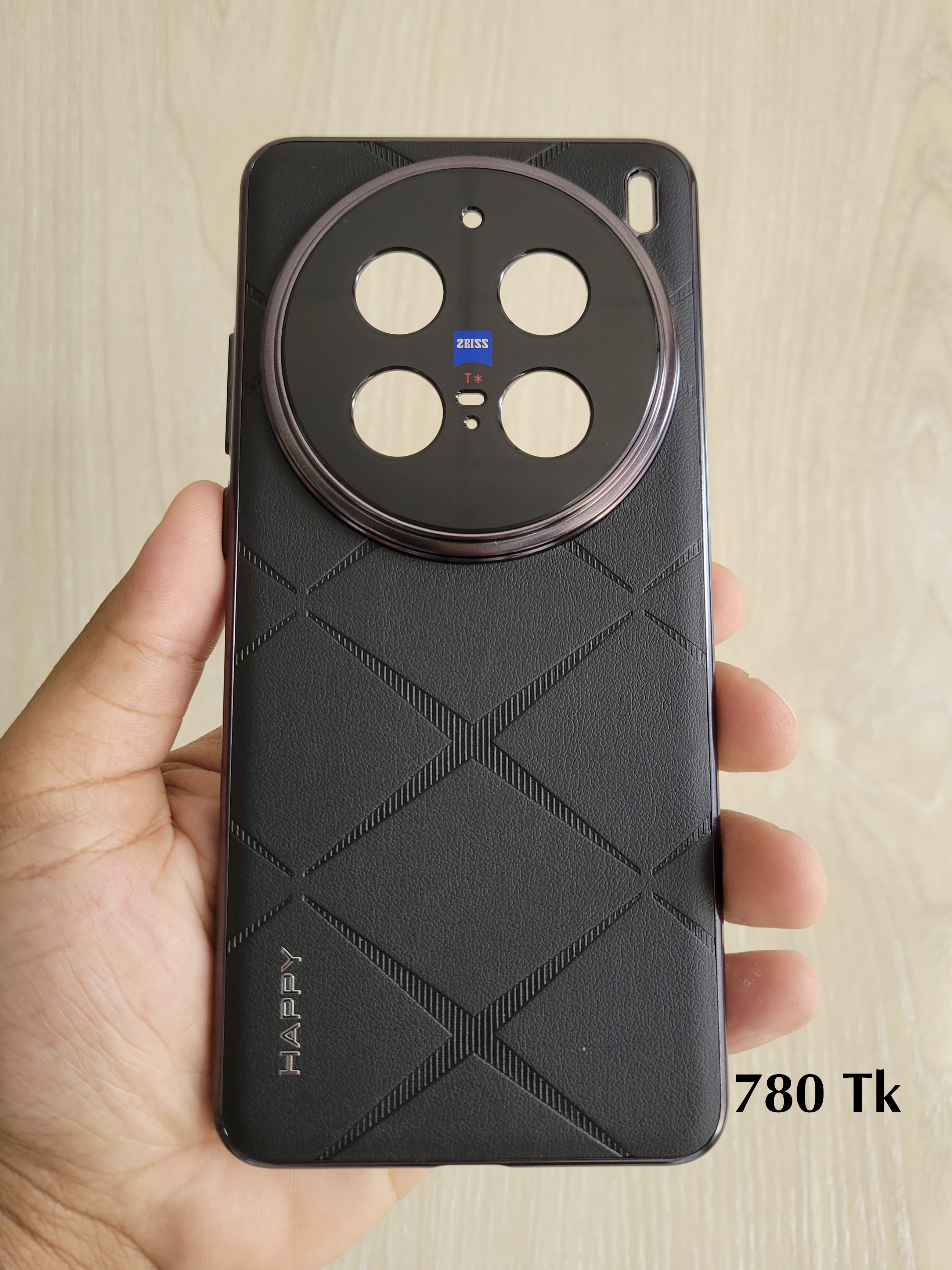 Vivo X200 Pro Premium Black Texture Cover