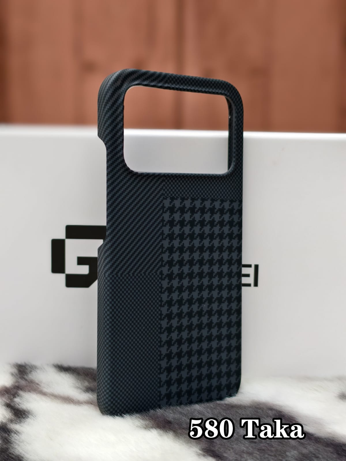 Redmi K90 Carbon Fiber Texture Case