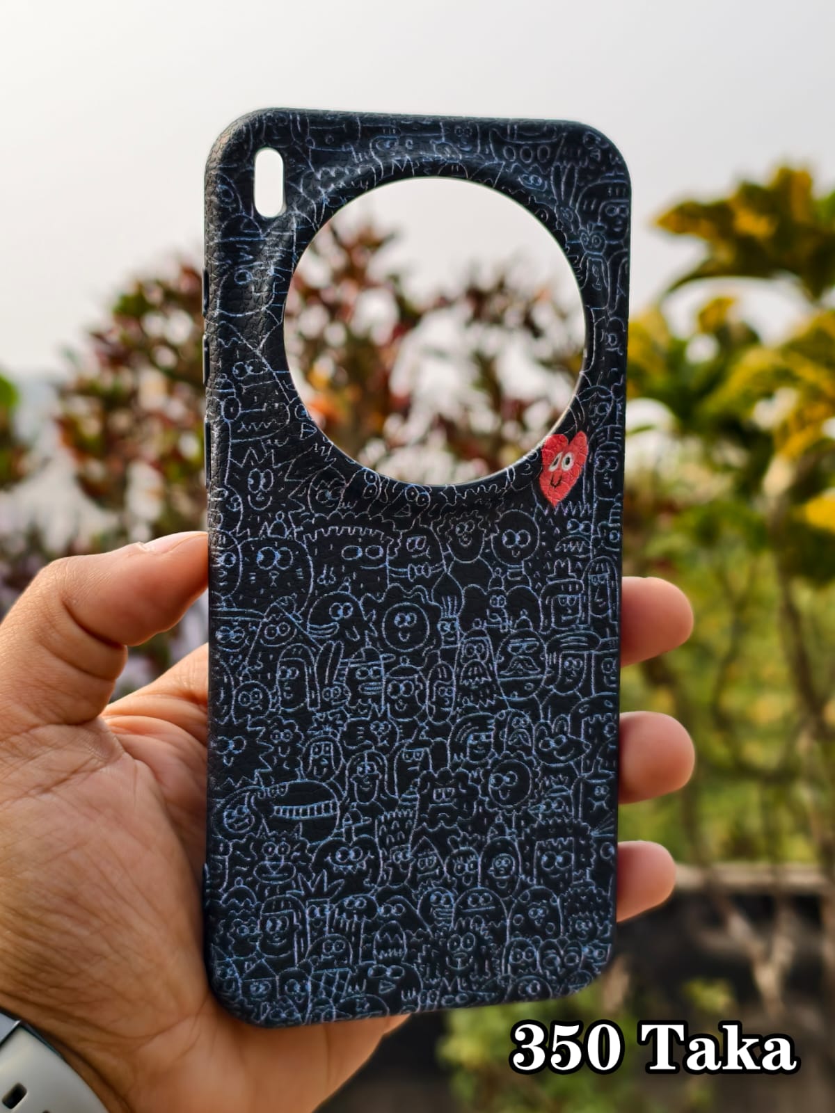 Vivo X300 Pro Soft Silicon Case Doodle Art