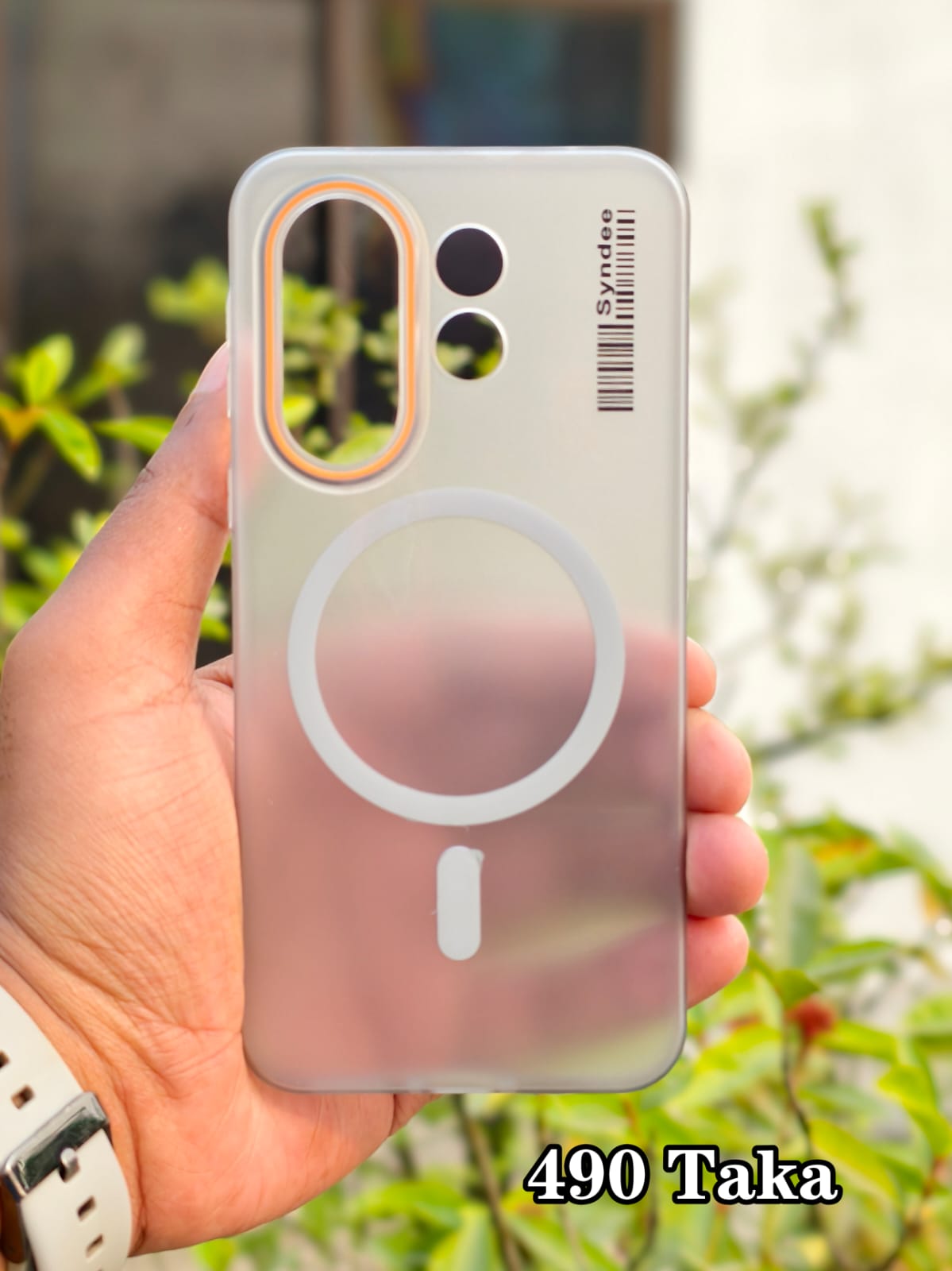 Vivo X200 Fe / S30 Pro Mini Syndee Semi Transparent Magnetic Case