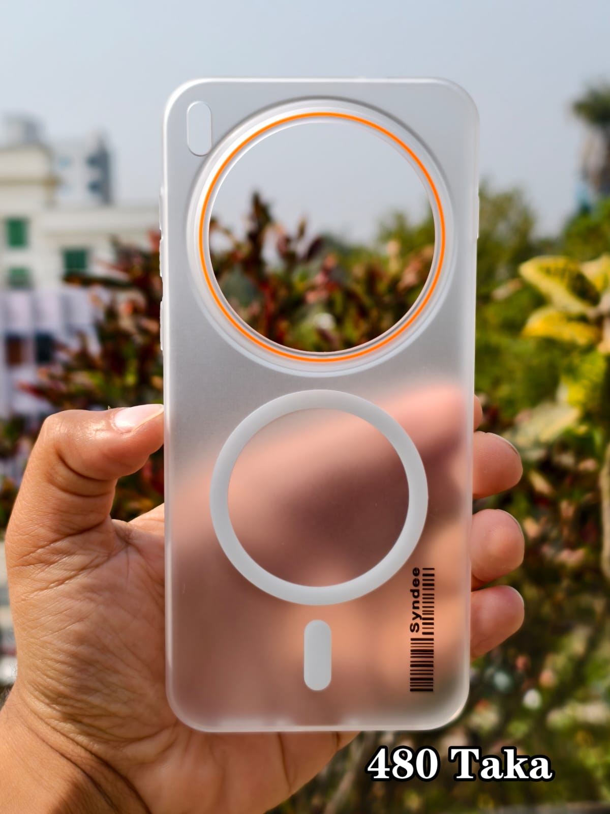 Vivo X300 Pro Syndee Semi Transparent Magnetic Case