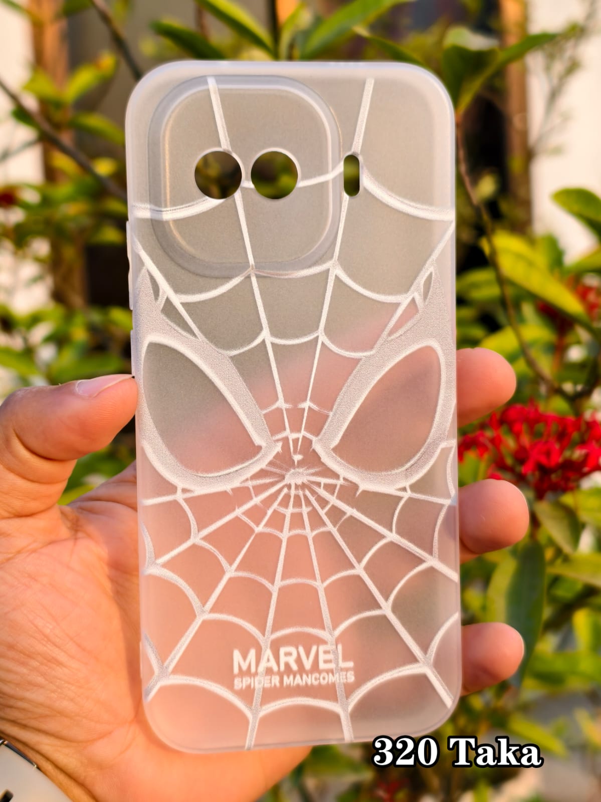 IQOO Z11 Turbo Marvel Spider Man Semi Transparent Soft Case