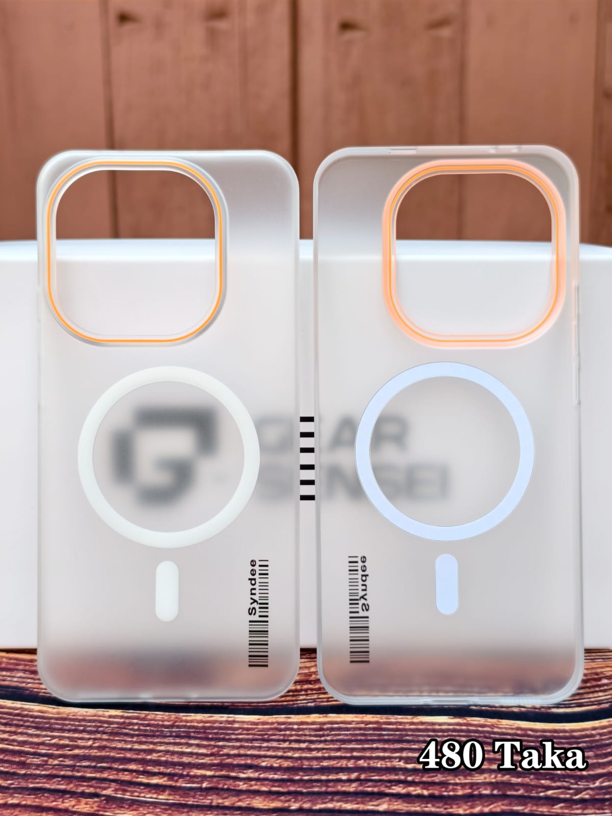 IQOO 15 Syndee Semi Transparent Magnetic Case