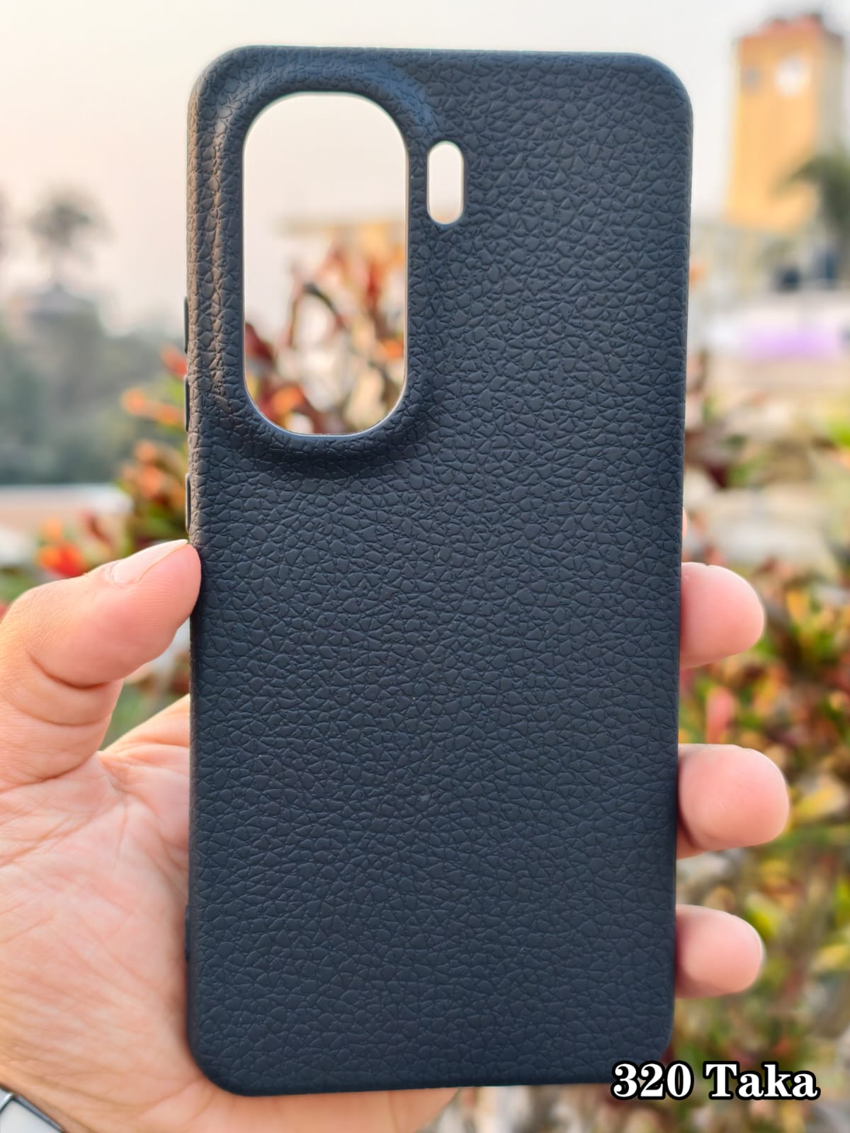 IQOO Neo 10 Soft Silicon Leather Texture case