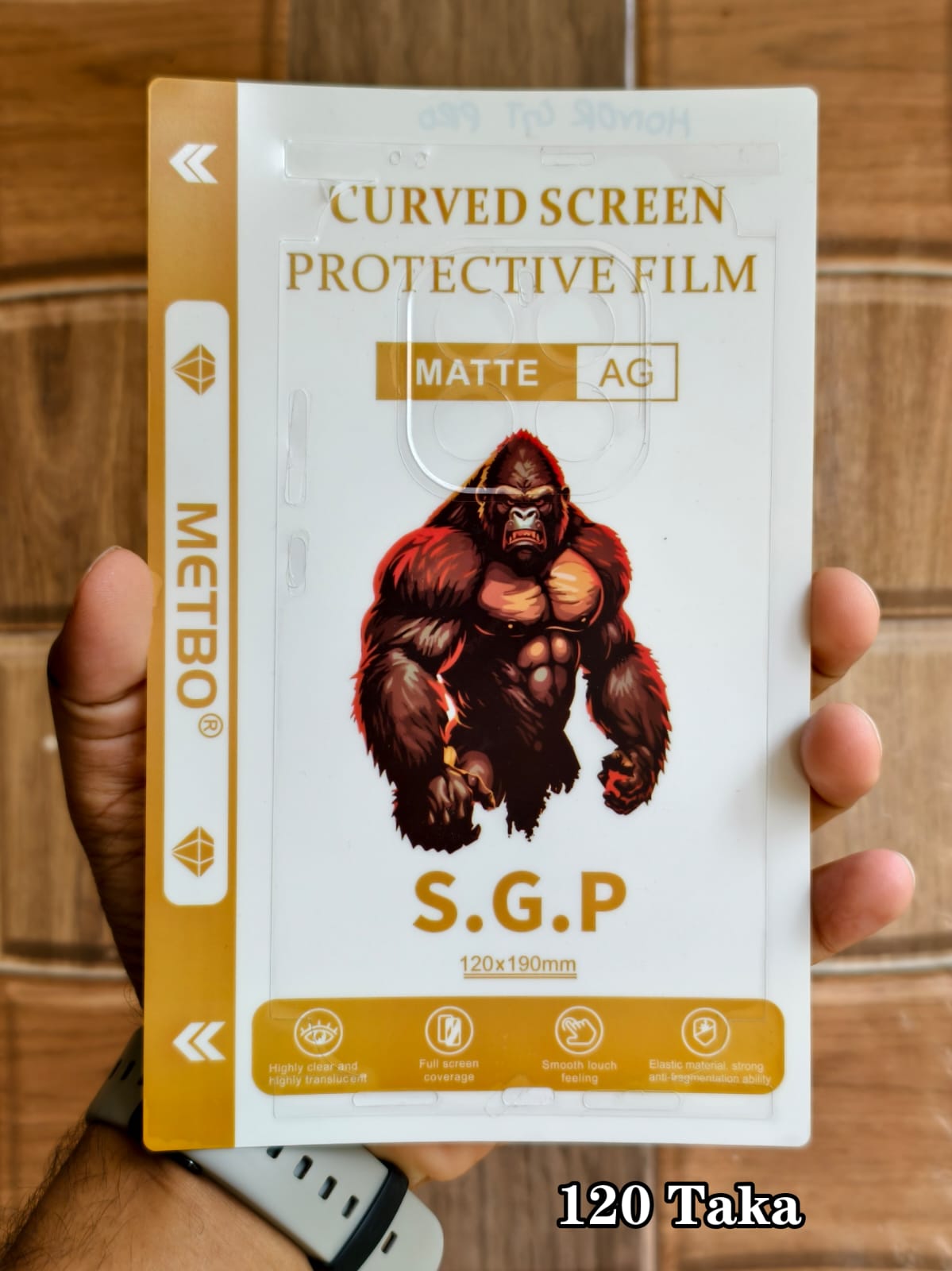 Honor GT Pro Full Body Back Poly Matte