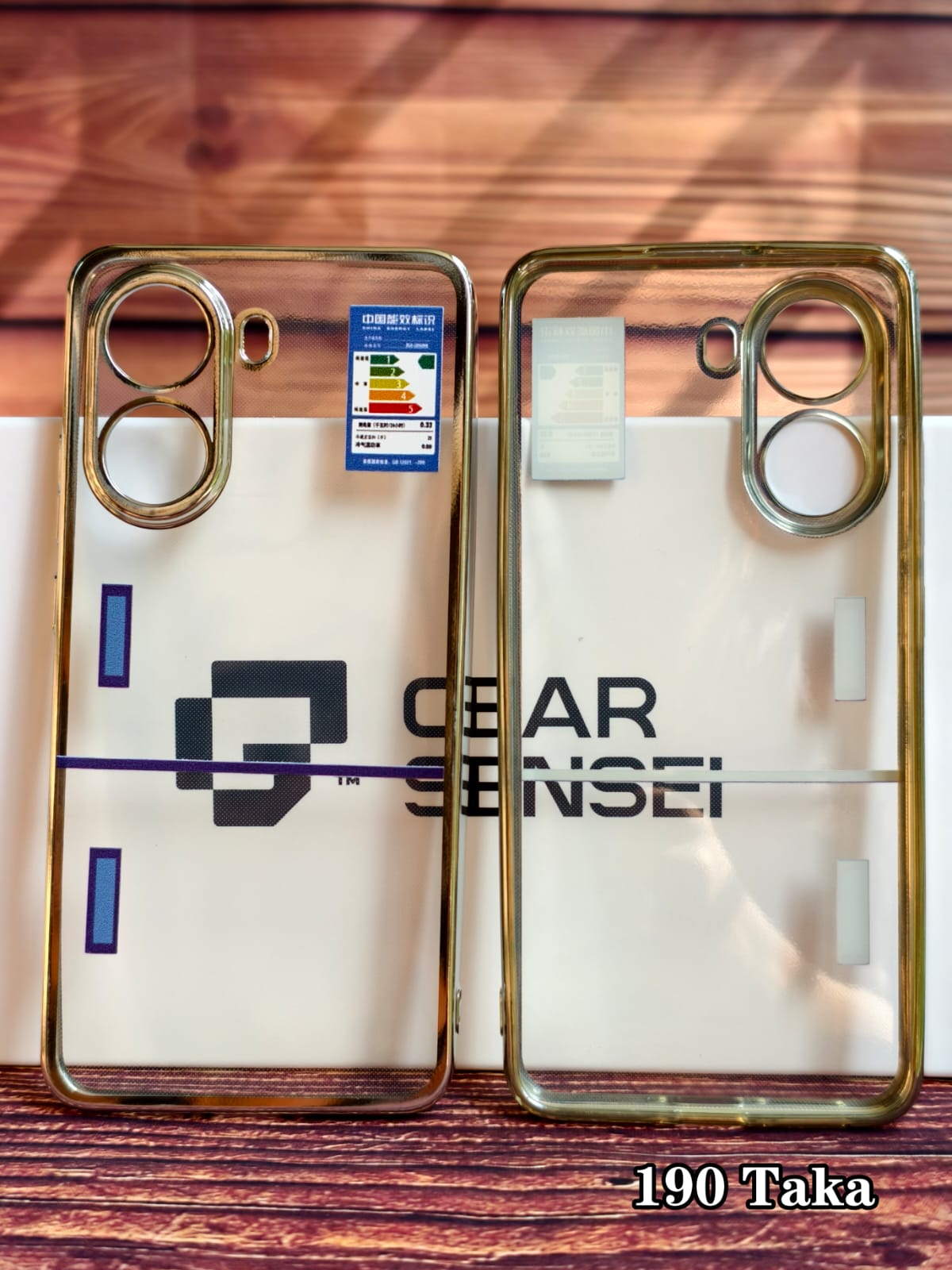 Redmi Turbo 4 Soft Silicon Case With Silver Border