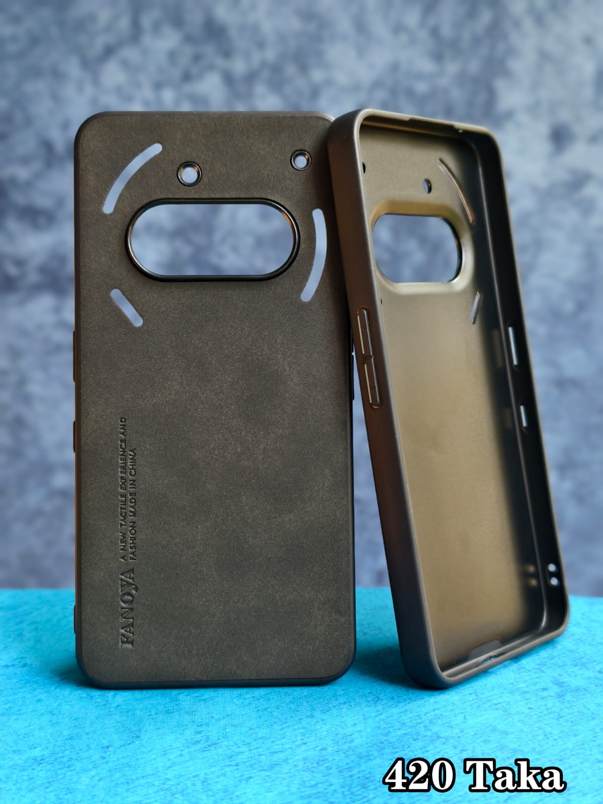 Nothing Phone 3A Artificial Leather Texture Hard Case